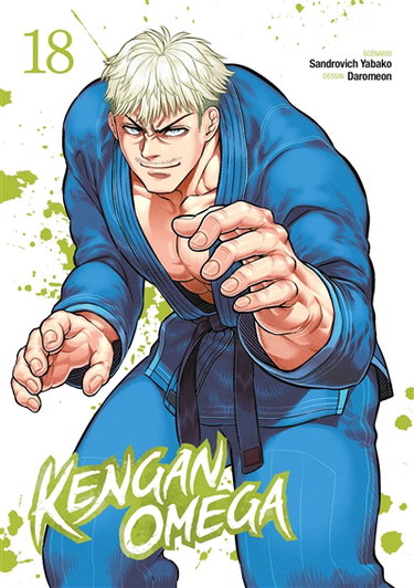 Couverture de Kengan Omega. Vol. 18 par Sandorobicchi Yabako