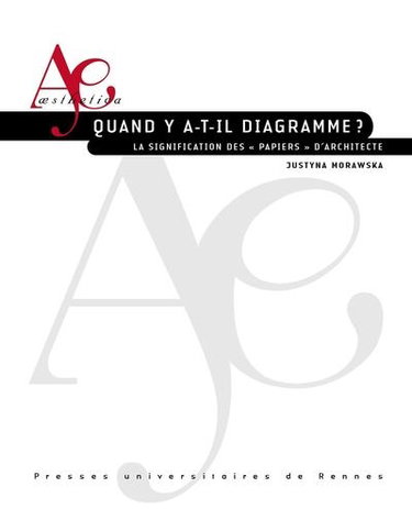 Couverture de Quand y a-t-il diagramme ? : la signification des "papiers" d'architecte par Justyna Morawska