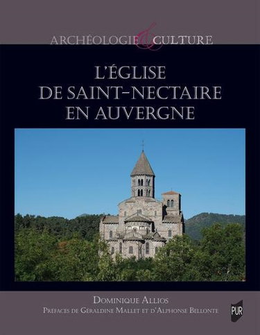 Couverture de L'église de Saint-Nectaire en Auvergne par Dominique Allios