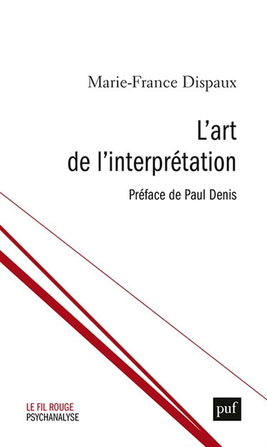 Couverture de L'art de l'interprétation