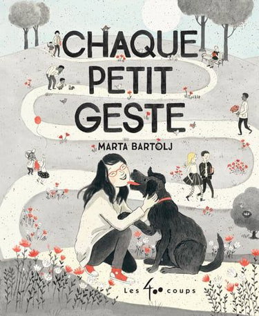 Couverture de Chaque petit geste par Marta Bartolj