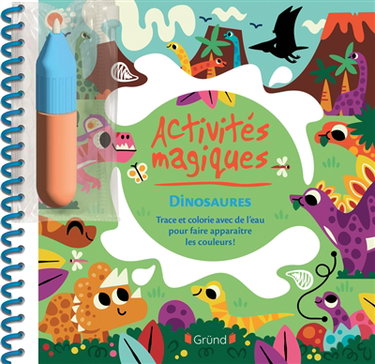 Couverture de Mes activités magiques : Dinosaures par Pintachan