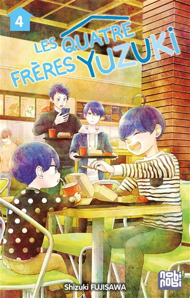 Couverture de Les quatre frères Yuzuki. Vol. 4 par Shizuki Fujisawa