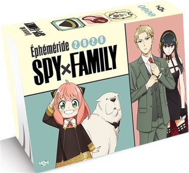 Couverture de Ephéméride : Spy x Family par Tatsuya Endo