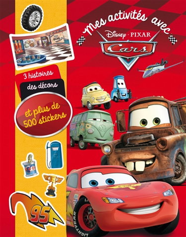 Couverture de Mes activités avec Cars par Walt Disney company
