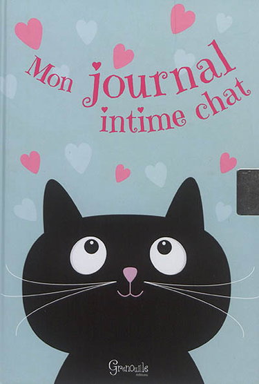 Couverture de Mon journal intime : chat par Vincent Robert