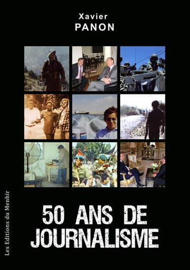 Couverture de 50 ans de journalisme par Xavier Panon