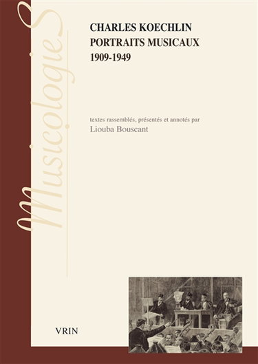 Couverture de Portraits musicaux : 1909-1949 par Charles Koechlin