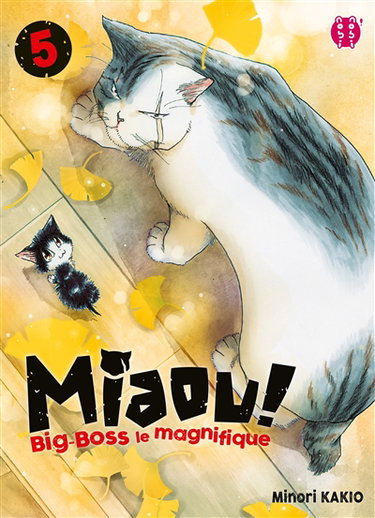Couverture de Miaou ! : Big-Boss le magnifique. Vol. 5 par Minori Kakio