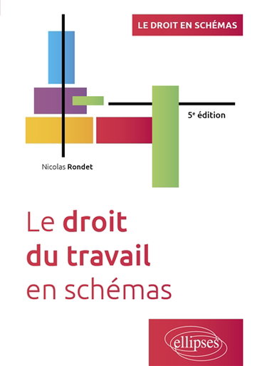 Couverture de Le droit du travail en schémas par Nicolas Rondet