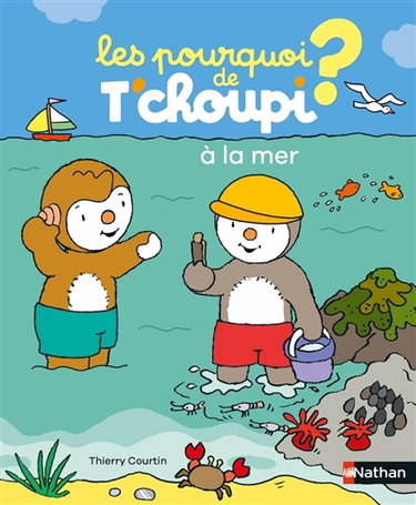 Couverture de A la mer par Thierry Courtin