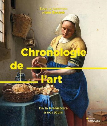 Couverture de Chronologie de l'art : de la préhistoire à nos jours par Iain Zaczek
