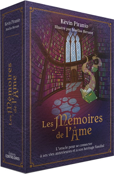 Couverture de Les mémoires de l'âme : l'oracle pour se connecter à ses vies antérieures et à son héritage familial