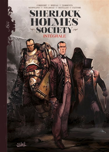 Couverture de Sherlock Holmes society : intégrale par Sylvain Cordurié
