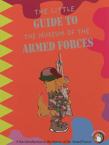 Couverture de The little guide to the Museum of the armed forces par Catherine De Duve