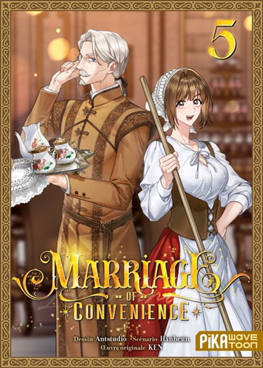 Couverture de Marriage of convenience. Vol. 5 par Hanheun