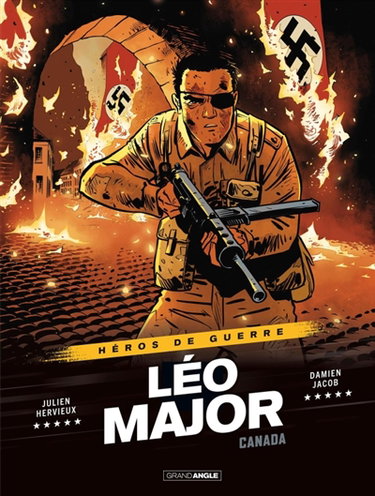 Couverture de Héros de guerre. Léo Major : Canada