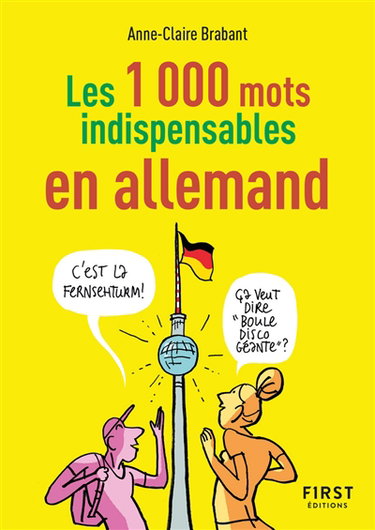 Couverture de Les 1.000 mots indispensables en allemand