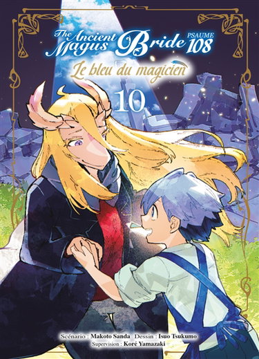 Couverture de The ancient magus bride, psaume 108 : le bleu du magicien. Vol. 10