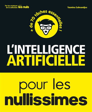 Couverture de L'intelligence artificielle pour les nullissimes