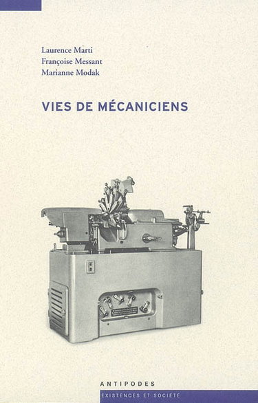 Couverture de Vies de mécaniciens