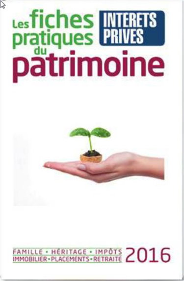 Couverture de Les fiches pratiques du patrimoine 2016