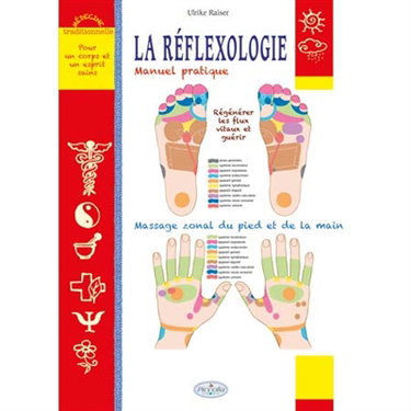 Couverture de La réflexologie : manuel pratique