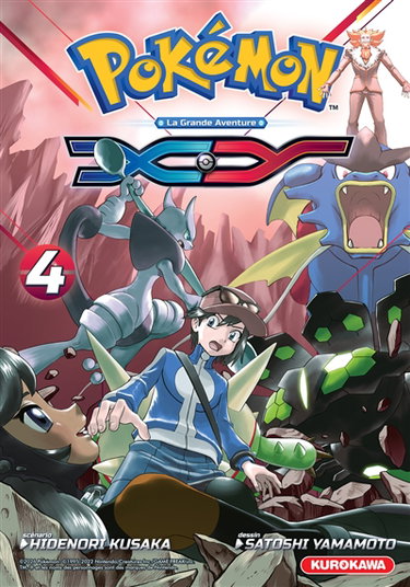 Couverture de Pokémon X-Y : la grande aventure. Vol. 4