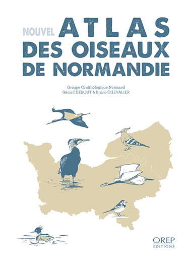 Couverture de Nouvel atlas des oiseaux de Normandie