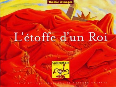 Couverture de L'étoffe d'un roi : théâtre d'images