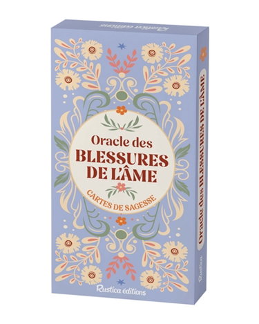 Couverture de Oracle des blessures de l'âme : cartes de sagesse
