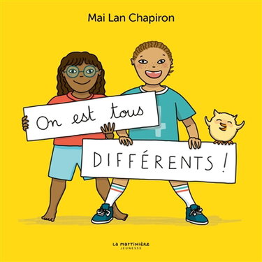Couverture de On est tous différents !