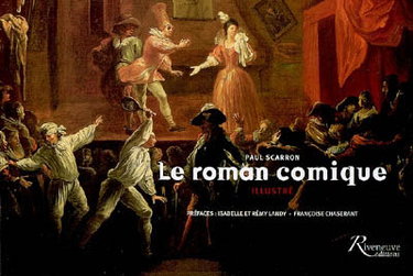 Couverture de Le roman comique illustré