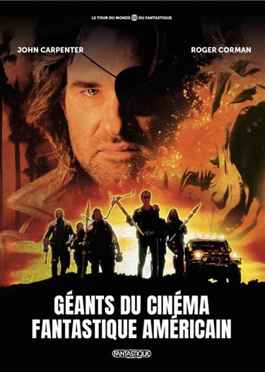 Couverture de Géants du cinéma fantastique américain : John Carpenter, Roger Corman