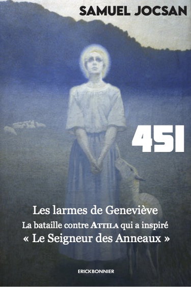 Couverture de 451 : les larmes de Geneviève