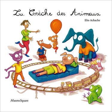 Couverture de La crèche des animaux