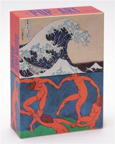 Couverture de Coffret pop-art : Hokusai, Kahlo, Matisse, Le Douanier Rousseau