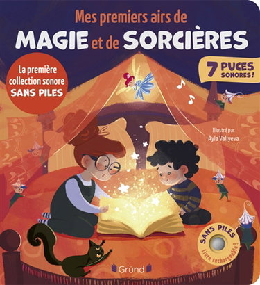 Couverture de Mes premiers airs de magie et de sorcières : 7 puces sonores !
