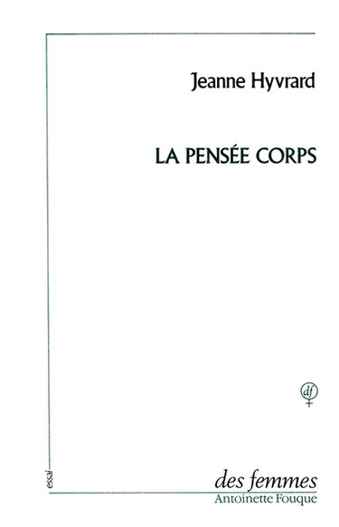 Couverture de La pensée corps