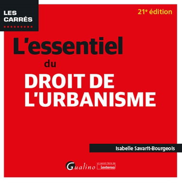 Couverture de L'essentiel du droit de l'urbanisme