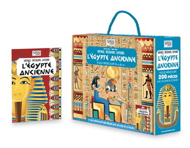 Couverture de Voyage, découvre, explore. L'Egypte ancienne