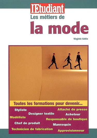 Couverture de Les métiers de la mode