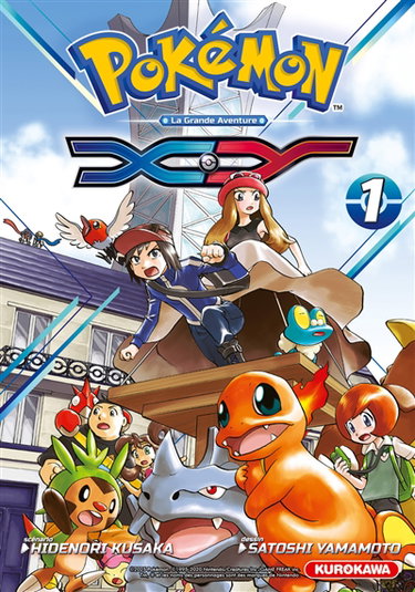 Couverture de Pokémon X-Y : la grande aventure. Vol. 1