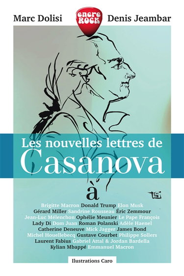Couverture de Les nouvelles lettres de Casanova