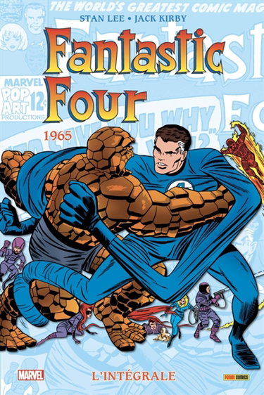 Couverture de Fantastic Four : l'intégrale. Vol. 4. 1965