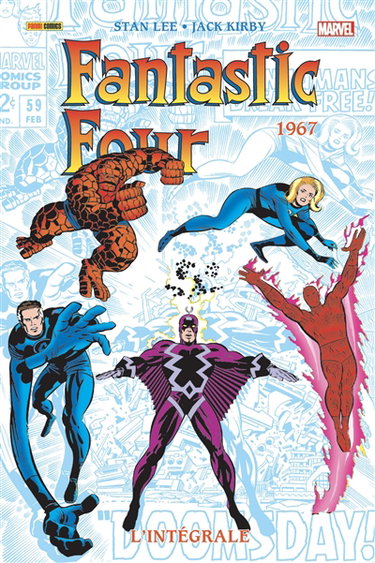 Couverture de Fantastic Four : l'intégrale. Vol. 6. 1967