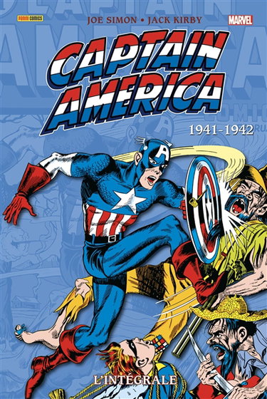 Couverture de Captain America : l'intégrale. 1941-1942