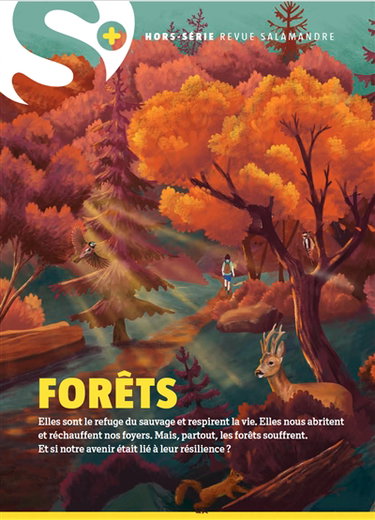 Couverture de La Salamandre, hors série S+, n° 5. Forêts