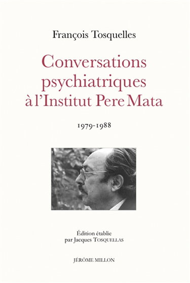 Couverture de Conversations psychiatriques à l'Institut Pere Mata : 1979-1988