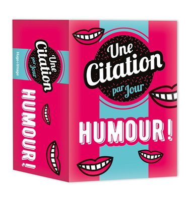 Couverture de Une citation par jour : humour !